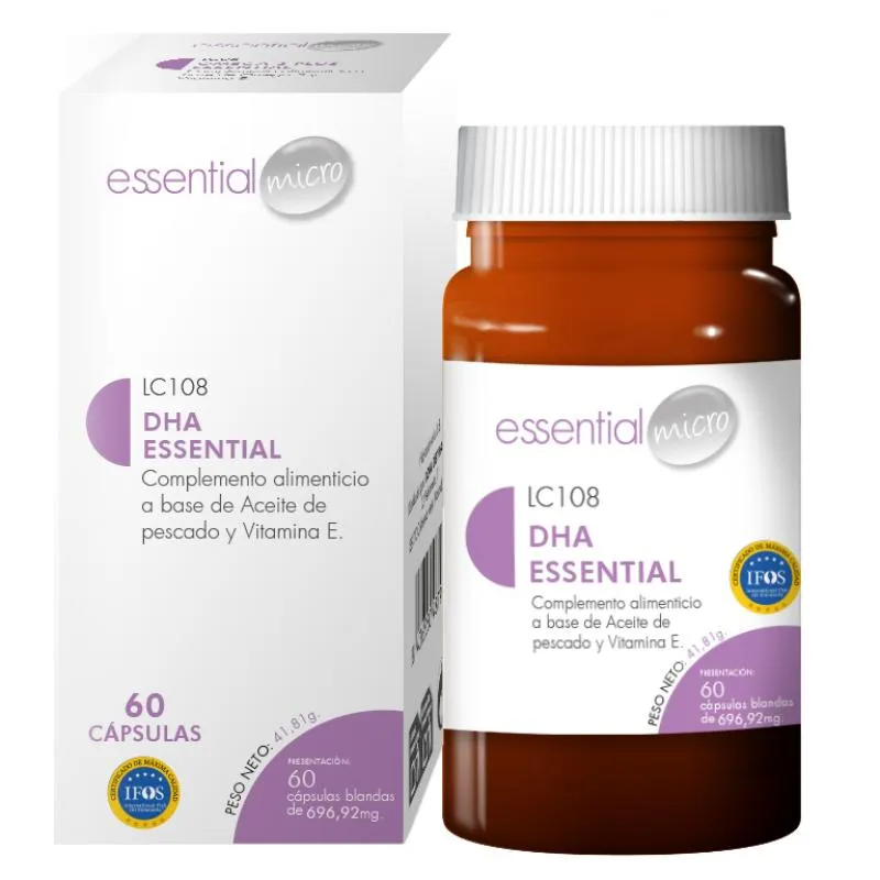 DHA Essential (60 cápsulas)-LC108