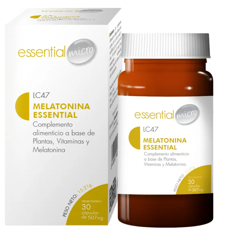 Melatonina Essential (30 cápsulas)-LC47