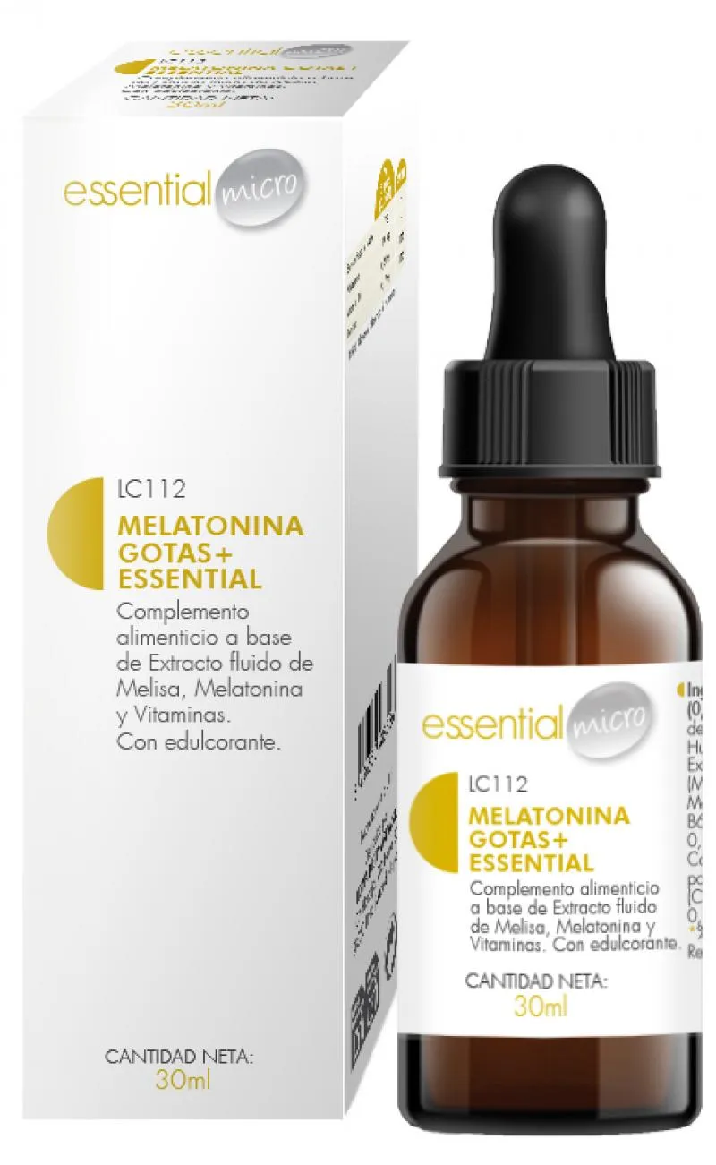 Melatonina gotas + Essential (30 ml)-LC112