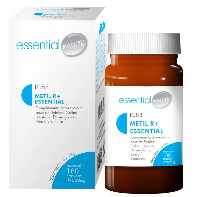 Metil R+ Essential (90 cápsulas)-LC83