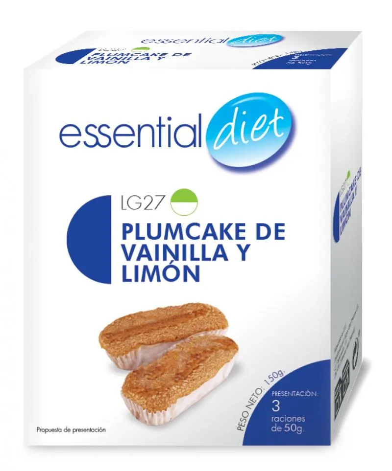 Plumcake de vainilla y limón (3 raciones)-LG27
