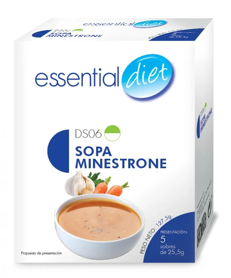 Sopa minestrone (5 raciones).-DS06