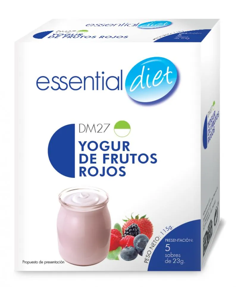 Yogur de frutos rojos (5 raciones).-DM27