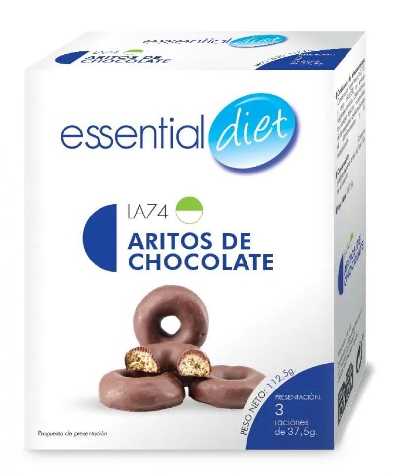 Aritos de chocolate (3 raciones)-LA74 title=