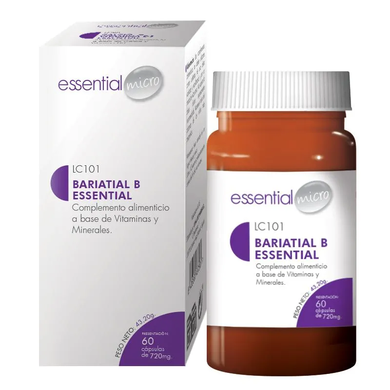 Bariatial B Essential (60 cápsulas)-LC101