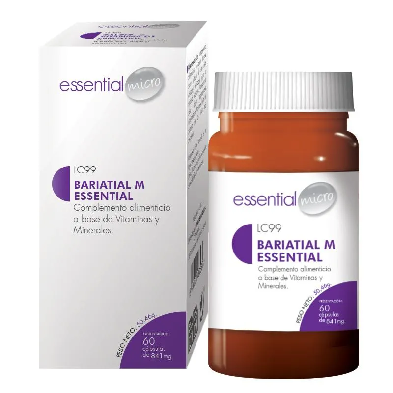 Bariatial M Essential (60 cápsulas)-LC99