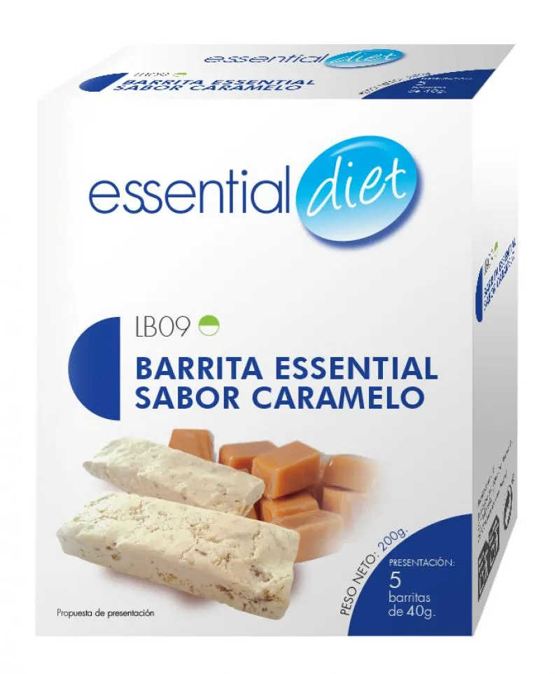 BARRITA SABOR CARAMELO (5 raciones)-LB09