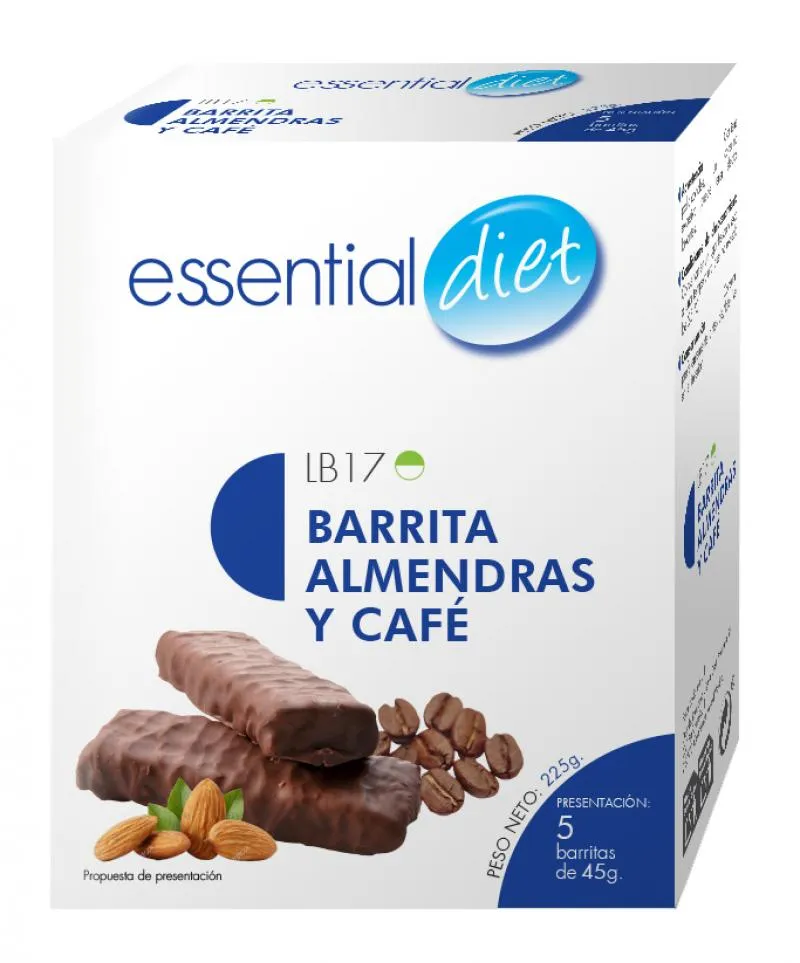 BARRITAS DE ALMENDRAS Y CAFÉ (5 raciones)-LB17