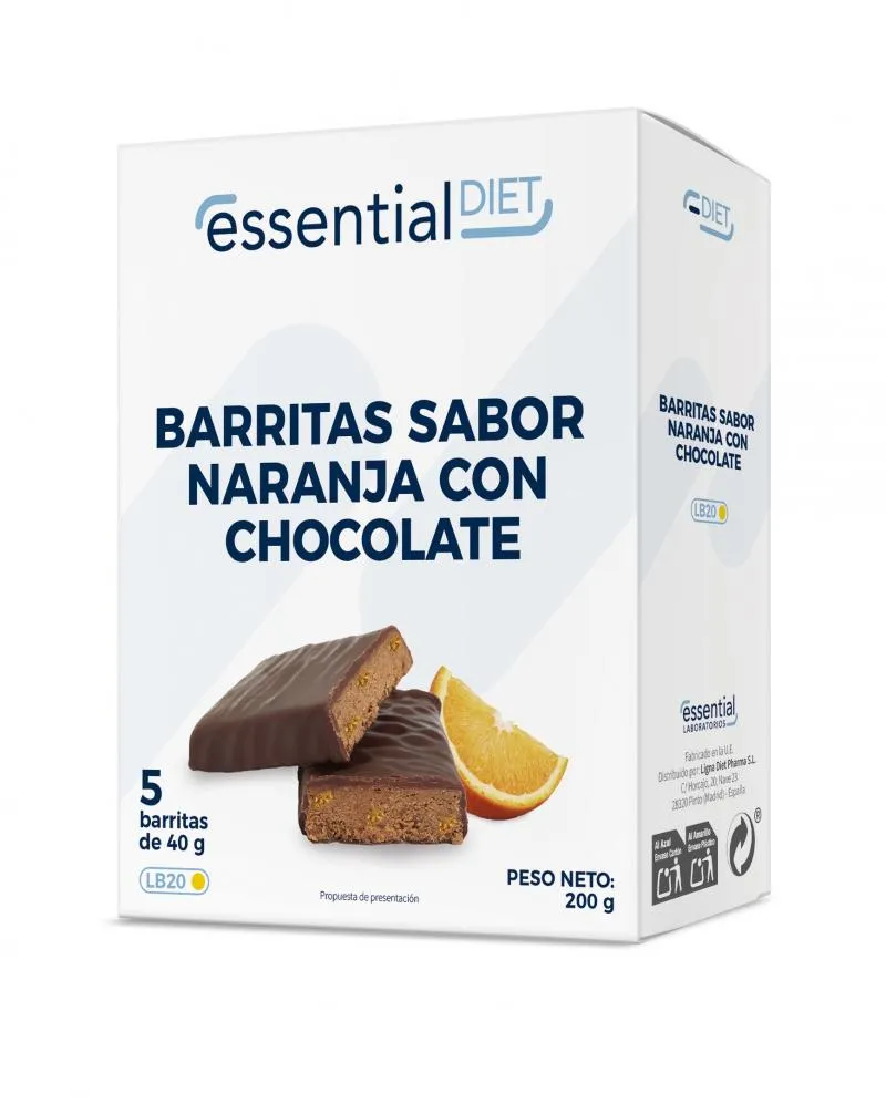 BARRITAS DE CHOCOLATE Y NARANJA-LB20