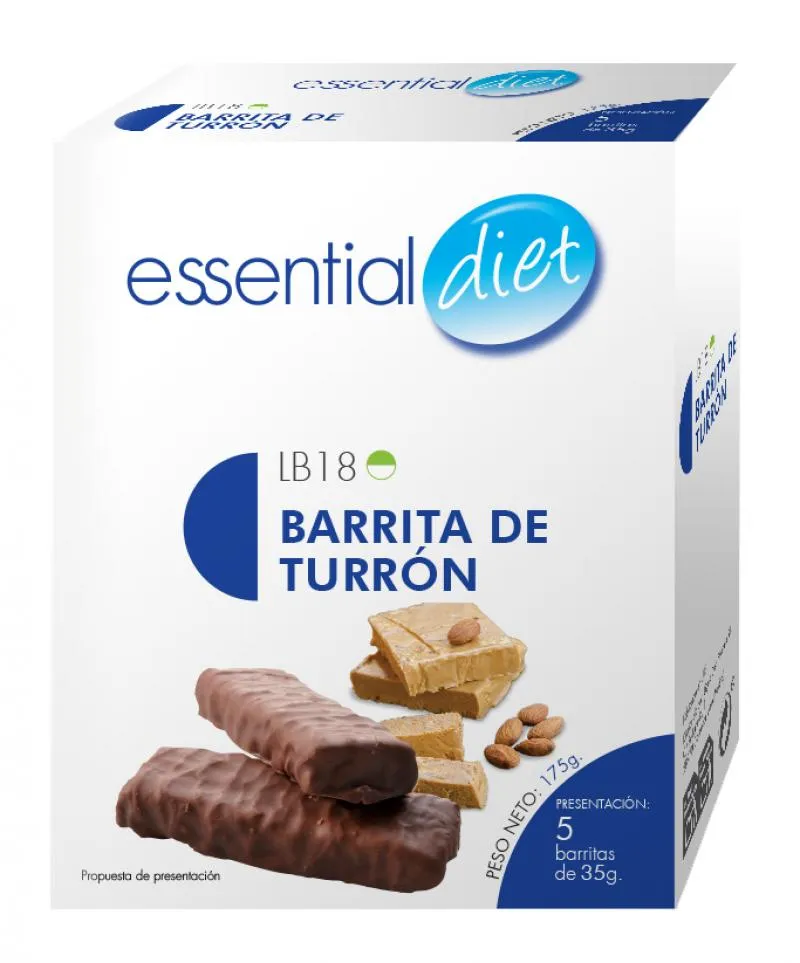 Barritas de turrón (5 raciones).-LB18