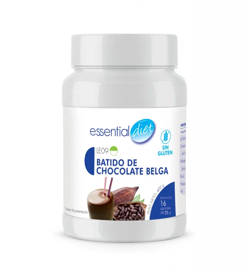 BATIDO CHOCOLATE BELGA FE (16 raciones) SIN GLUTEN-LE09