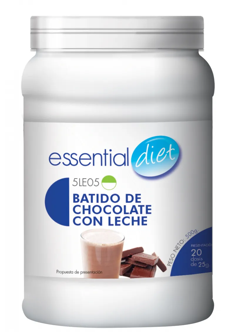 BATIDO DE CHOCOLATE CON LECHE FE 500G (20 raciones)-5LE05
