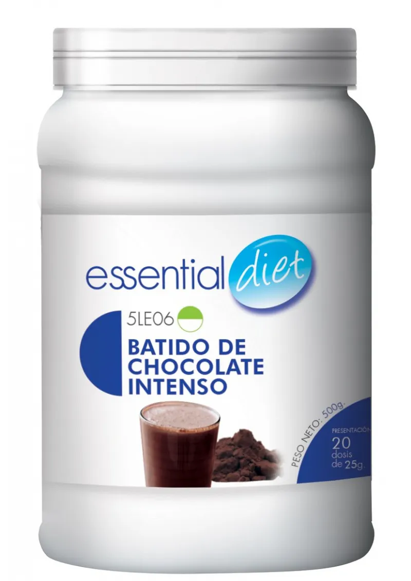 BATIDO DE CHOCOLATE INTENSO 500G (20 raciones)-5LE06