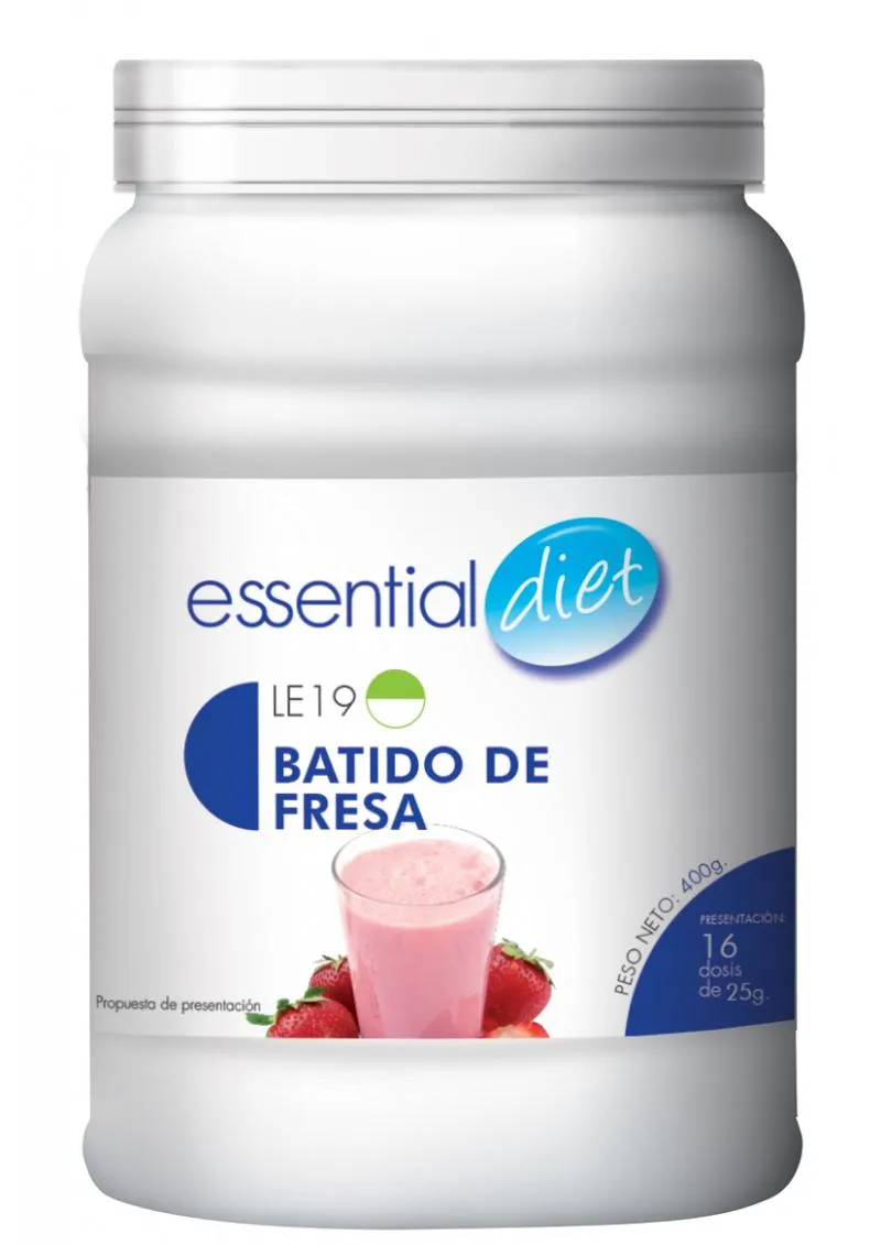 BATIDO DE FRESA FE (16 raciones) SIN GLUTEN-LE19