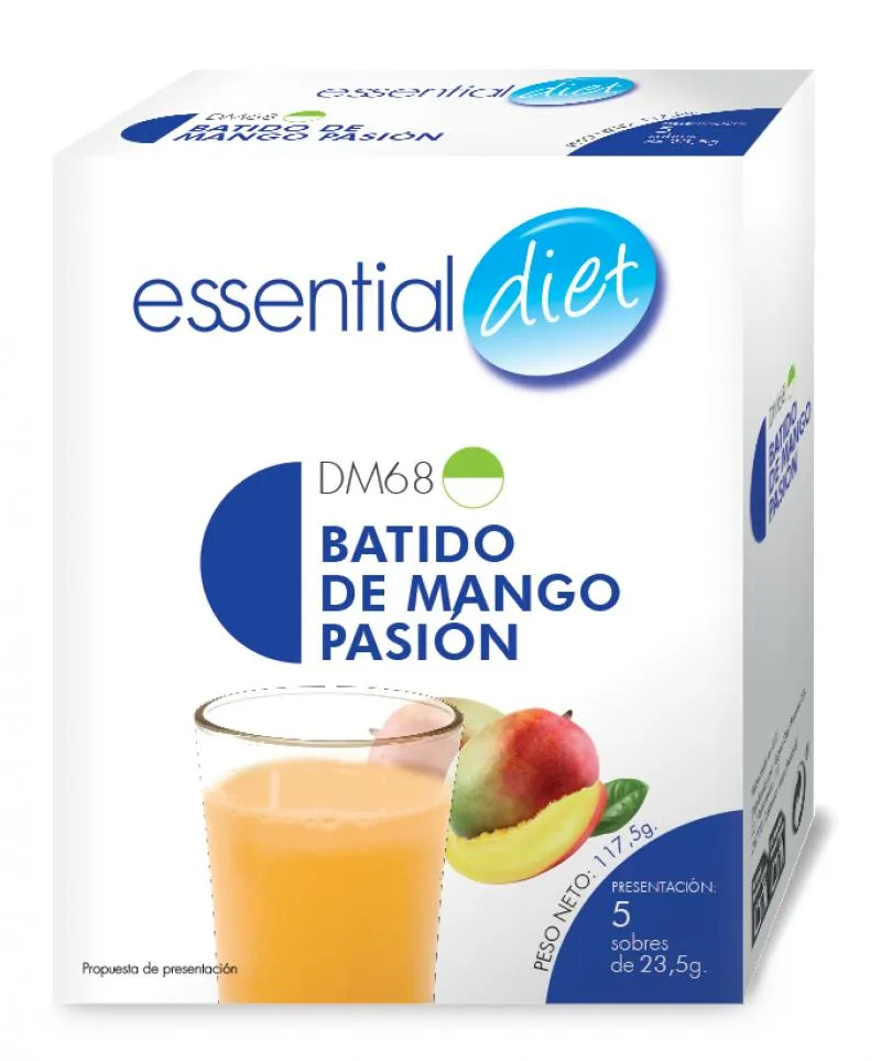 Batido de mango pasión (5 raciones)-DM68