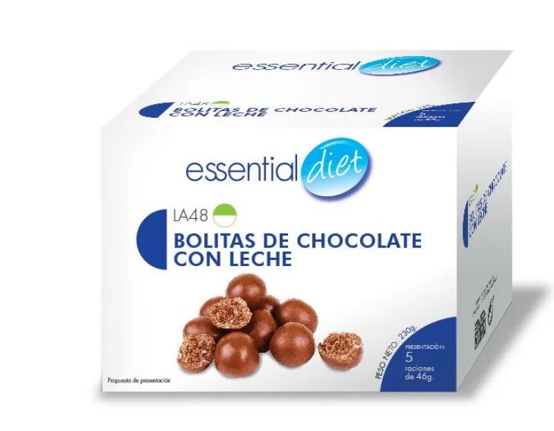 BOLITAS DE CHOCOLATE CON LECHE (5 raciones)-LA48