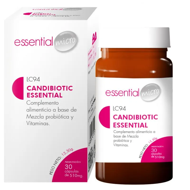 CANDIBIOTIC ESSENTIAL (30 cápsulas)-LC94