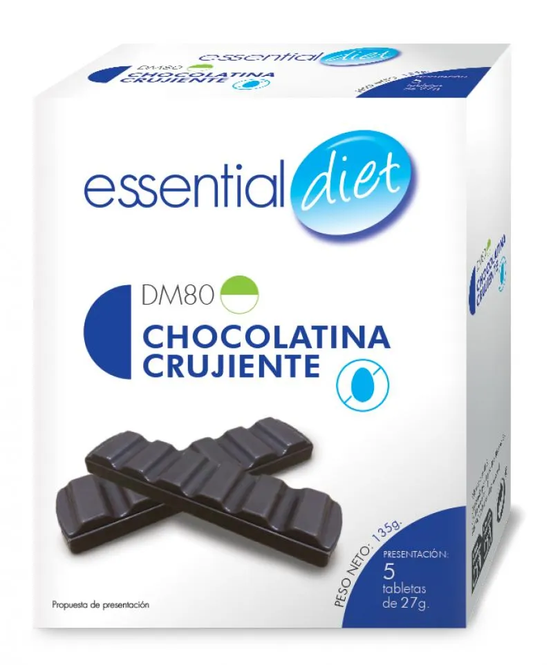 CHOCOLATINA CRUJIENTE (5 raciones)-DM80