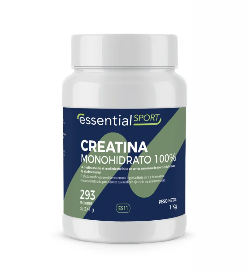 Creatina monohidrato 100% (293 raciones).-ES11