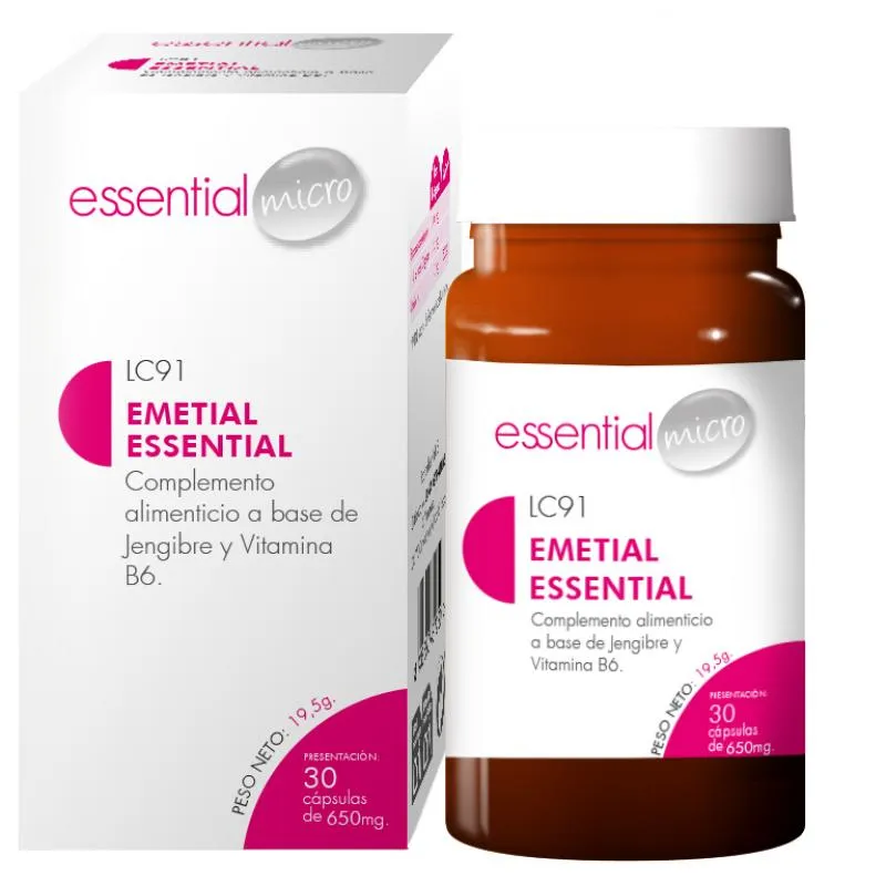 Emetial Essential (30 cápsulas)-LC91