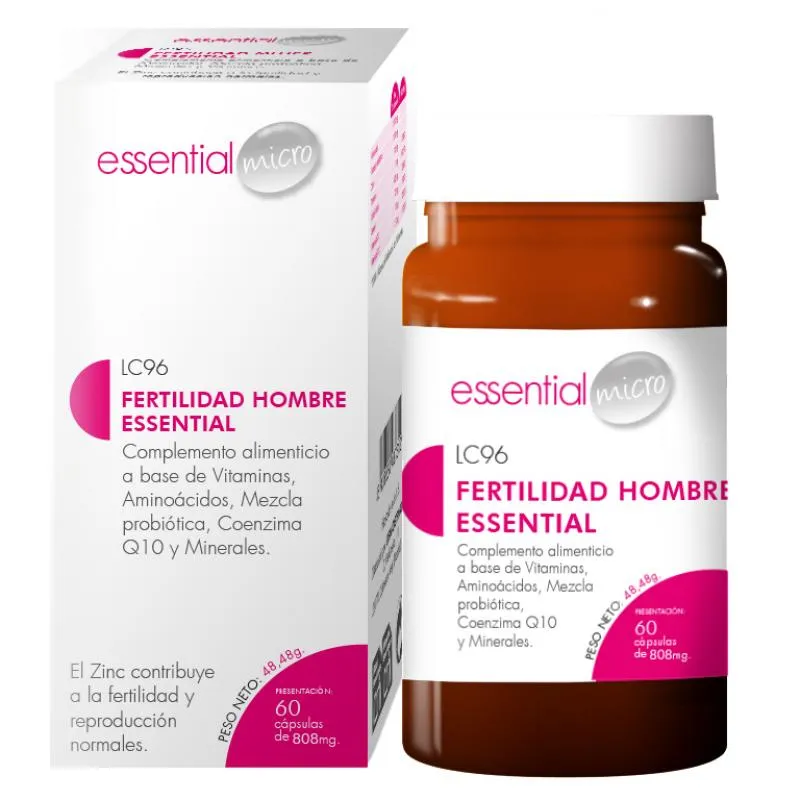 Fertilidad hombre Essential (60 cápsulas)-LC96