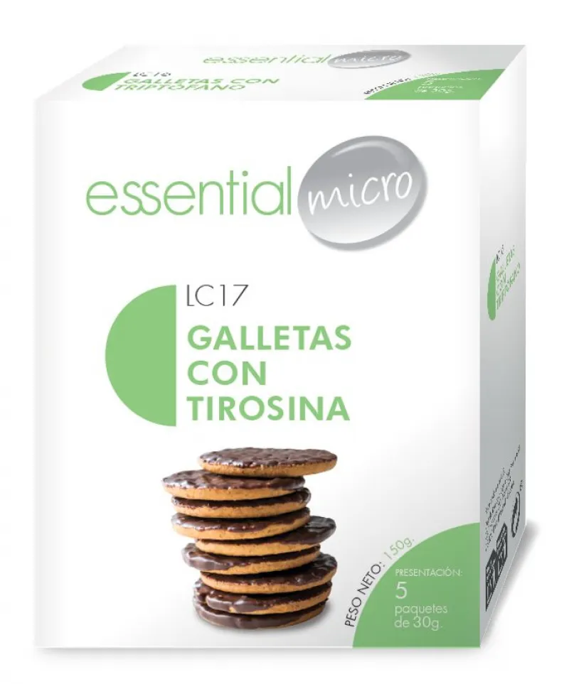 Galletas con tirosina  Essential (5 galletas)-LC17