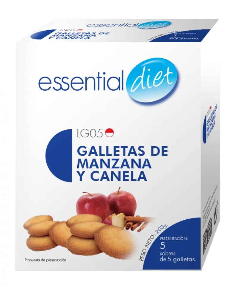 GALLETAS DE MANZANA Y CANELA (5 raciones)-LG05