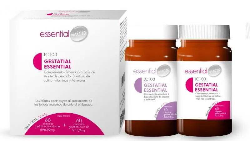 GESTATIAL ESSENTIAL (60 cápsulas+ 60 perlas blandas)-LC103