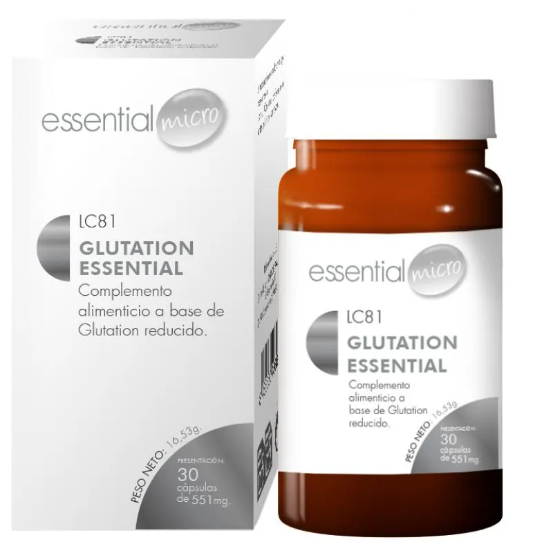 GLUTATION ESSENTIAL (30 cápsulas)-LC81