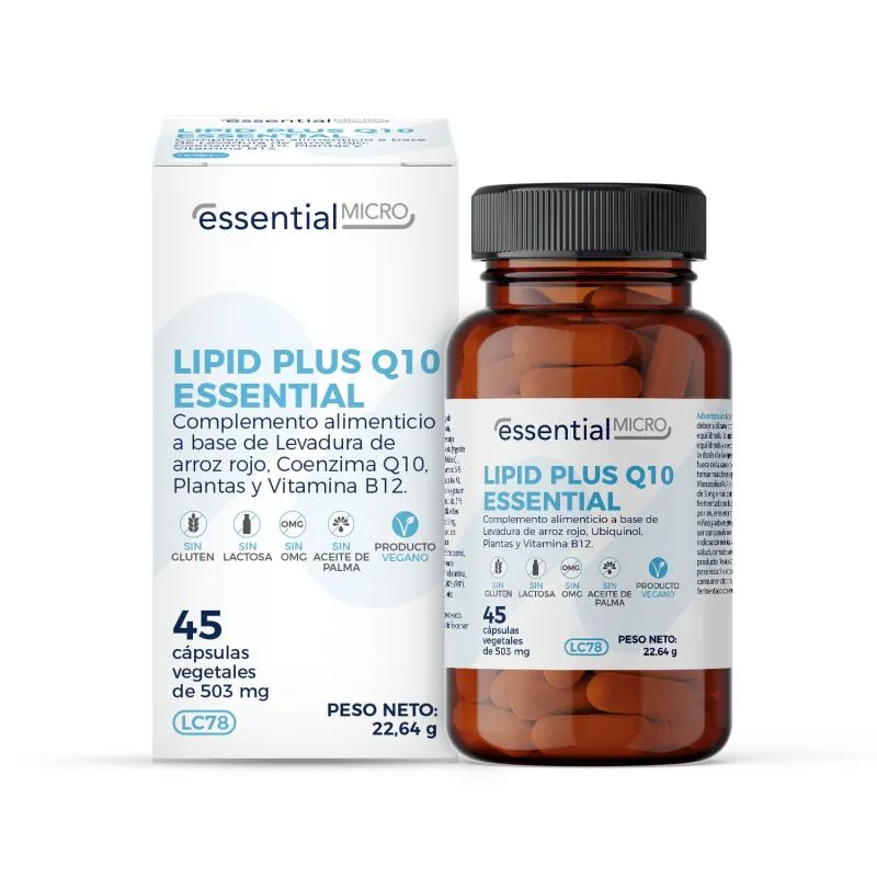 Lipid plus Q10 (45 cápsulas)-LC78