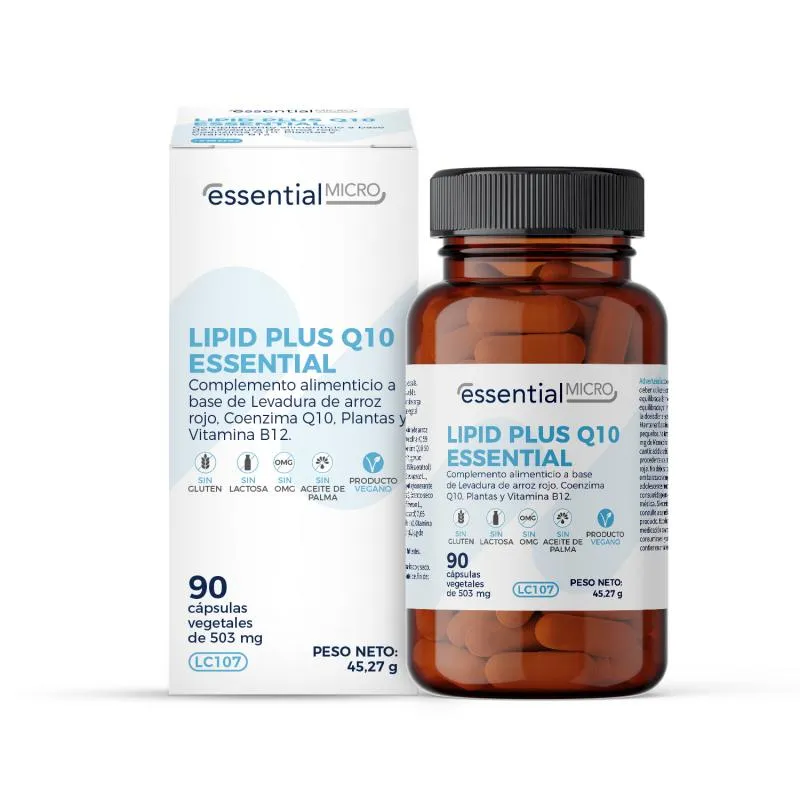 Lipid plus Q10 Essential (90 cápsulas)-LC107
