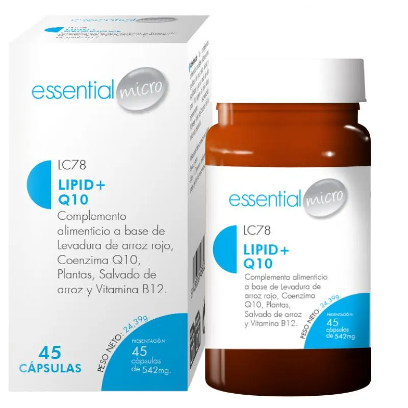 LIPID+ Q10 ESSENTIAL (45 cápsulas)-LC78