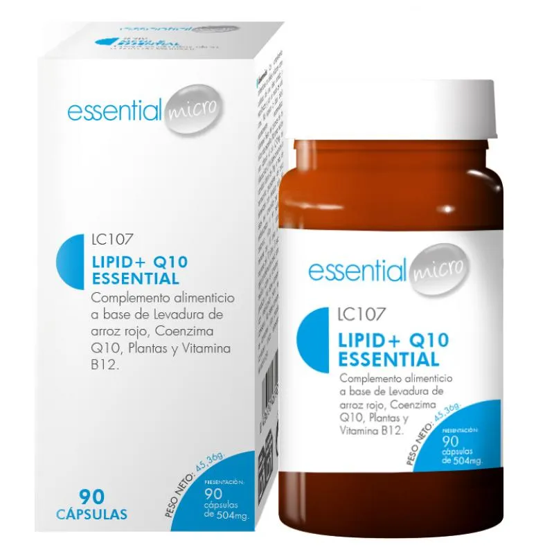 Lipid+ Q10 Essential (90 cápsulas)-LC107
