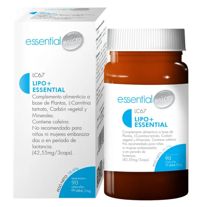 LIPO+ ESSENTIAL (90 cápsulas)-LC67