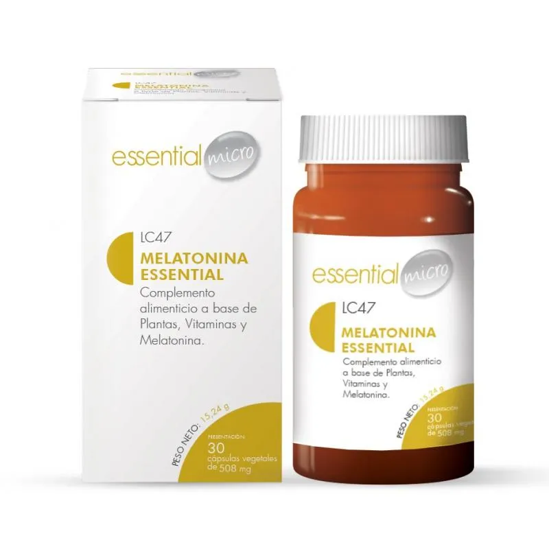 Melatonina Essential (30 cápsulas)-LC47