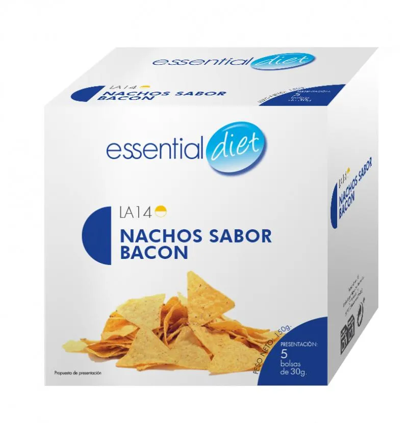 Nachos sabor bacón (5 raciones)-LA14