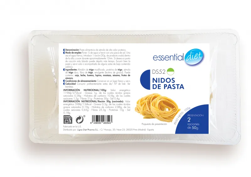 Nidos de pasta (5 raciones)-DS52