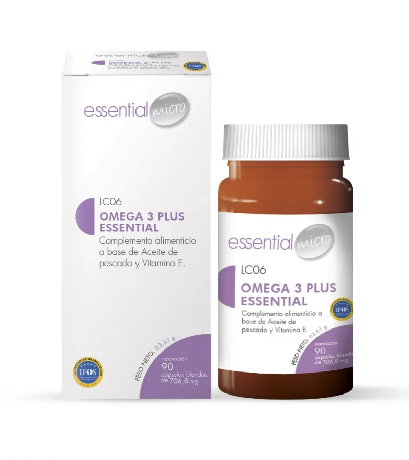 OMEGA 3 PLUS ESSENTIAL (90 perlas blandas)-LC06