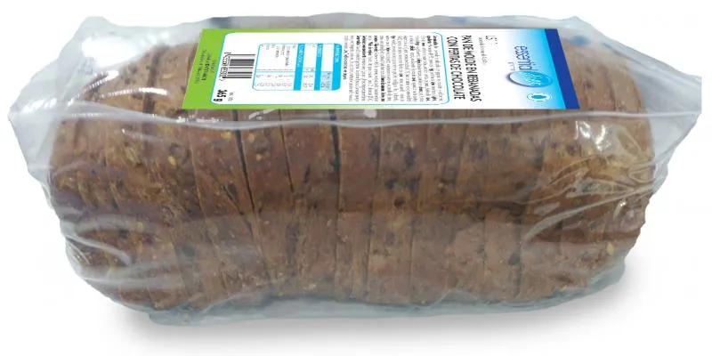 Pan de molde en rebanadas con pepitas de chocolate (8 raciones)-LS11