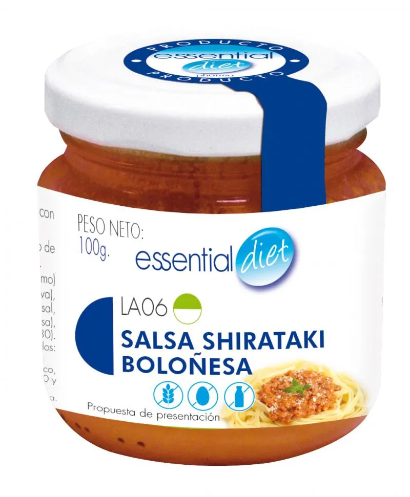 Salsa shirataki boloñesa (100 g)-LA06
