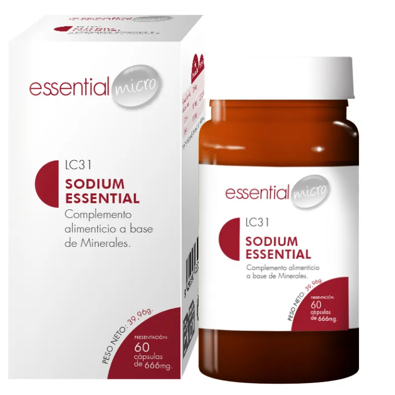 SODIUM ESSENTIAL (60 cápsulas)-LC31