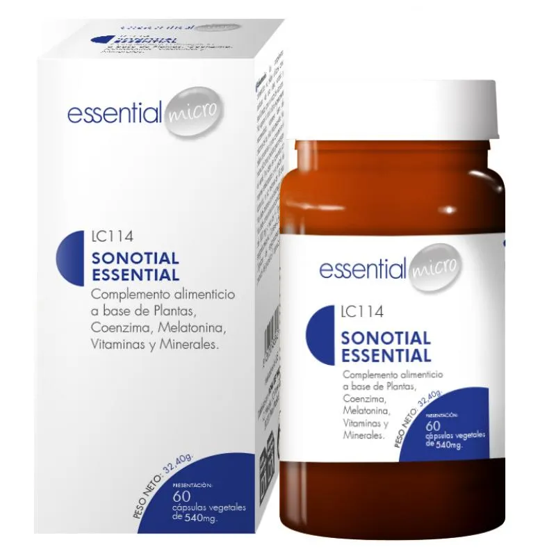 SONOTIAL ESSENTIAL (60 cápsulas)-LC114