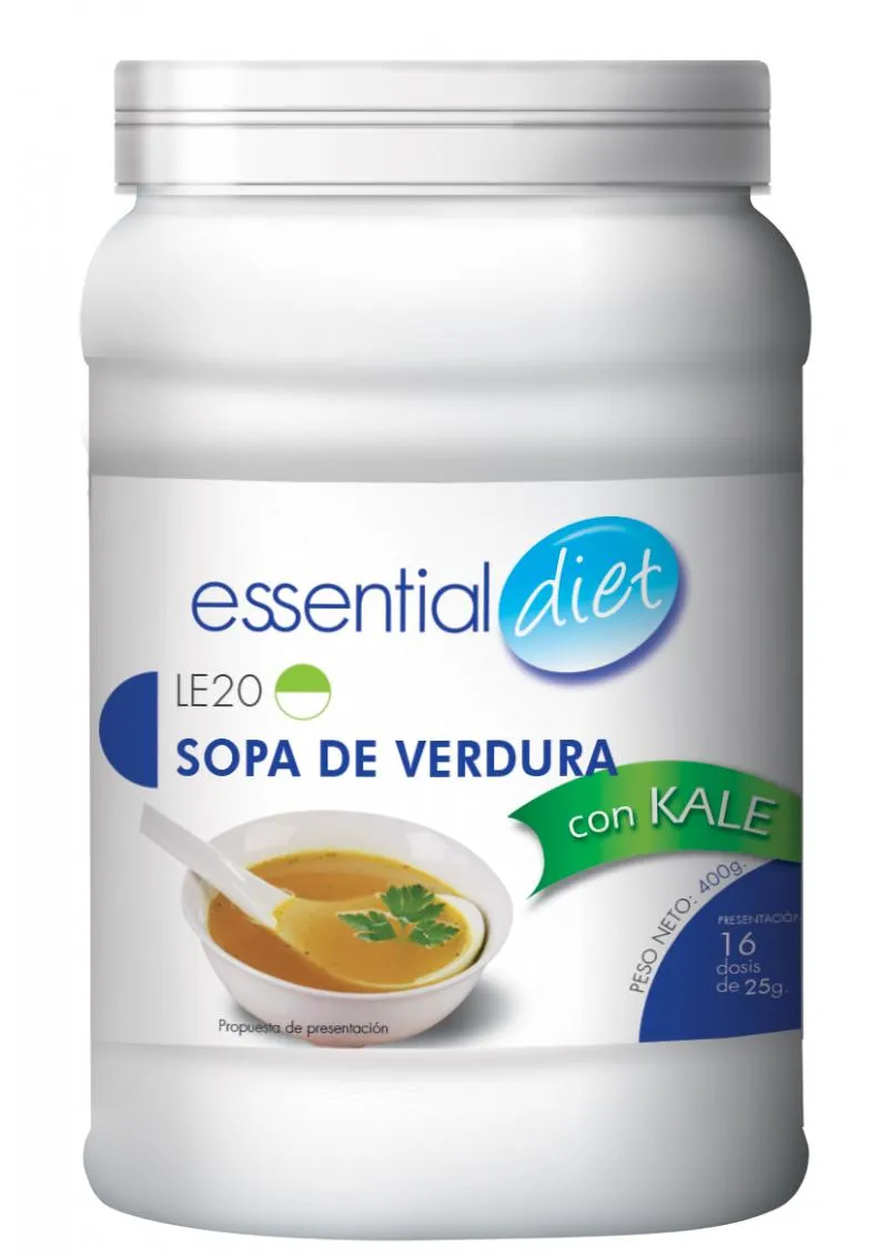 SOPA DE VERDURA CON KALE FE (16 raciones)-LE20