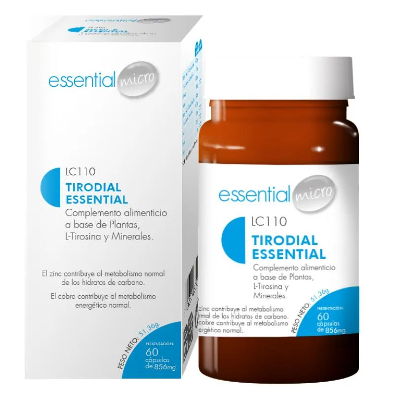 TIRODIAL ESSENTIAL (60 cápsulas)-LC110