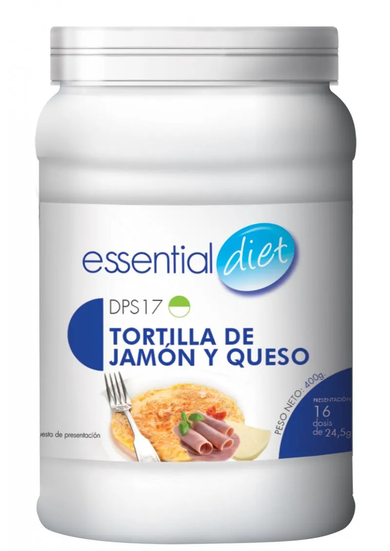 Tortilla jamón y queso económico (16 raciones)-DPS17