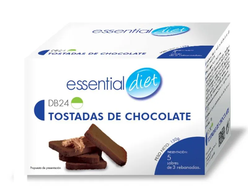 TOSTADAS DE CHOCOLATE (5 raciones)-DB24