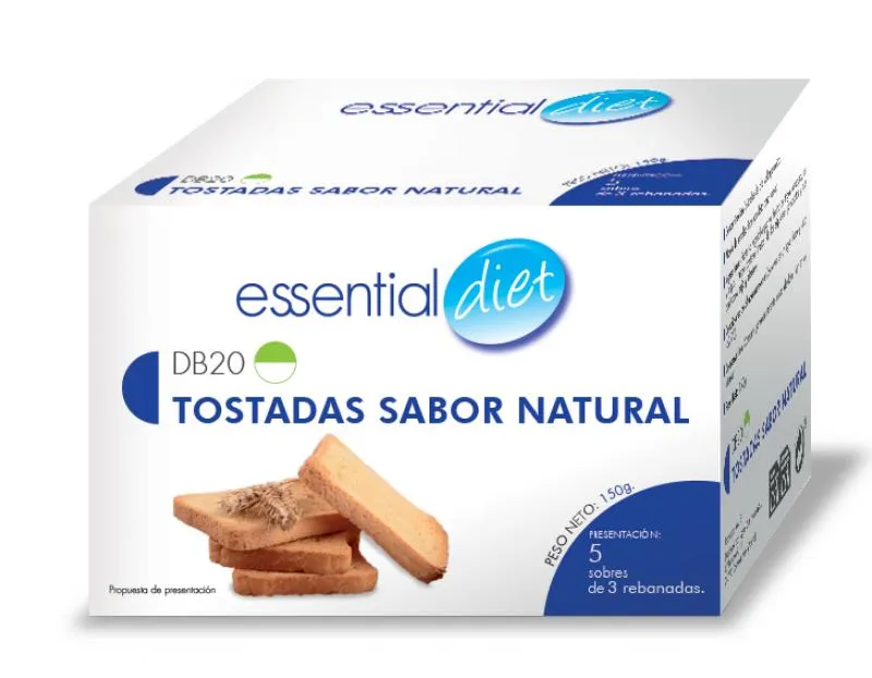 Tostadas naturales (5 raciones)-DB20