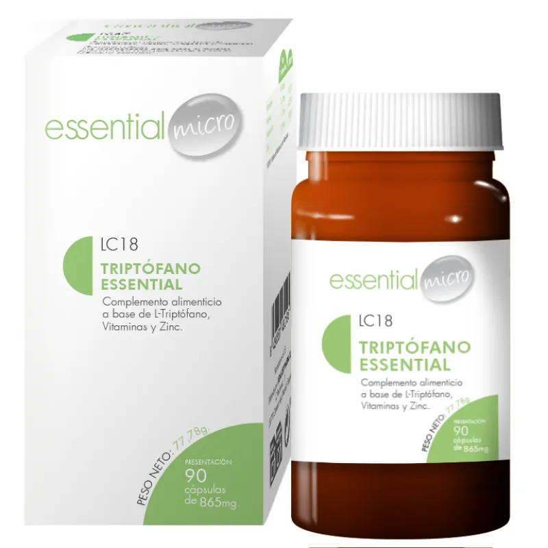 Triptófano Essential (90 cápsulas)-LC18