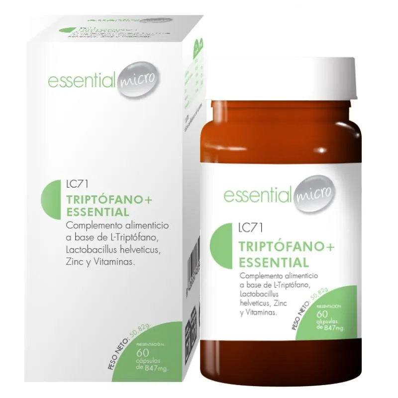 TRIPTOFANO+ESSENTIAL CAPSULAS (60 cápsulas)-LC71