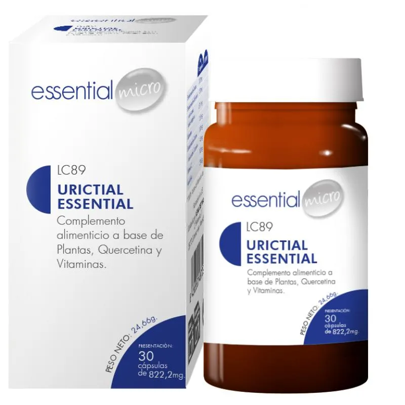 Urictial Essential (30 cápsulas)-LC89